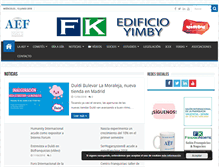Tablet Screenshot of franquiciadores.com